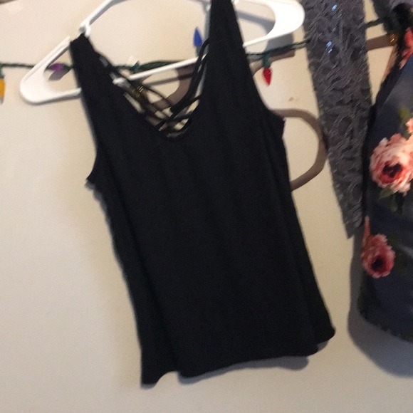 Rue 21 Black Tank Top - Picture 2 of 3